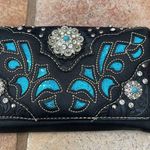 Jesse James, Western fashion, wallet/clutch / crowsbody , rhinestones, and studs Photo 1
