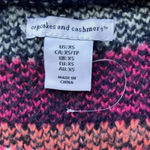 Cupcakes and Cashmere  Multicolor Cozy Chunky Cardigan Knit Sweater Size XS Photo 1