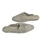 Vince  Barrett Woven Leather Mules Size 8.5 M Photo 1