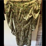 ZARA  velour ruched long sleeve mini dress size small Photo 1