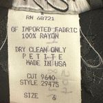 Wild Rose VTG Y2K Black Sheer Leaf Embroidery Witchy Whimsigoth Mini Dress Small Photo 7