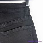 Madewell NEW  Skinny Flare Jeans in Black Frost‎ Wash, 25 Photo 11