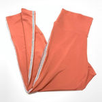 Nike  Women's Pull On Crochet-Edge Yoga Dri-Fit Activewear Leggings Pink Large Photo 0