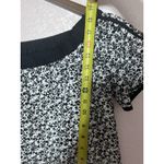 Black & White Rag & Bone Black White Cotton Ruffle Sleeves Blouse Size S Photo 2