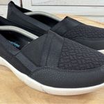 Skechers Be Lux Daylights Knit Slip On Loafer Sneakers Black Womens 8.5 Photo 6