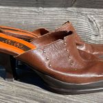 BCBGMAXAZRIA Falchi by Carlos Falchi “Lana” brown leather loafers 8.5 Photo 3