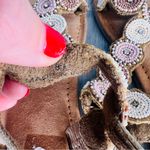 Bed Stu  Roan Beaded Leather Sandals shoes with Pink and Cream Accents Photo 6