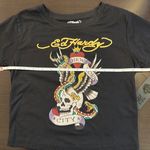 Ed Hardy NWT  Graffiti Crop Top size medium Photo 3