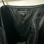 BCBGMAXAZRIA BCBG cocktail strapless tiered mini dress with feather hem Photo 5