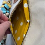 Cueropapel & Xtijera Nubox Leather Shoulder Bag Unique Purse Anthropologie Yellow Photo 4