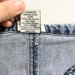 Cherokee Denim Skirt Women's Size 8 Blue Drawstring Pockets Midi Casual Photo 8