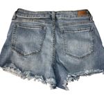 RSQ Shorts Light Wash Denim Jean Vintage High Rise Cut Off Teen Sz 7/28” Photo 1