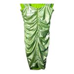 superdown  Mini Dress Sleeveless Metallic Bodycon Party Clubwear Green Size Small Photo 6