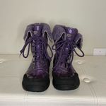 UGG  Adirondack III Patent Leather Winter Waterproof Boots Sparkly Purple Sz 6 Photo 1
