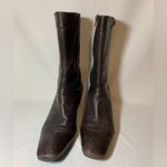 Antonio Melani  Womens Boots Sz 10M Mid Calf Brown Zip Studs Photo 1