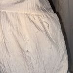 SheIn Breezaya High Waist Flare Leg Pants Cream Textured Pants, Size Large Photo 5