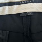 Theory Black Lonan Lightweight Wool Blend Wide Leg Pants Size 0 Model 8011228R Photo 10