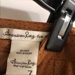 American Rag  faux suede button front skirt Photo 4