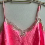 Victoria's Secret Victoria’s Secret hot pink Fuschia lace sequin detail slip dress size Large Photo 3
