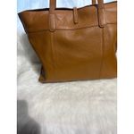 Stella Max Leather Tote Bag Shoulder Bag Shopper Purse Handbag Brown Photo 3