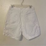 Chadwick's  Vintage Ivory White Denim Carpenter Shorts Size 10 Photo 1
