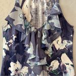 Anthropologie ⭐️ one September floral ruffled sleeveless tank top blouse size xs Photo 3