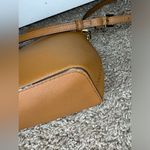 Michael Kors Jet Set Travel Tan Leather Dome Crossbody Photo 8