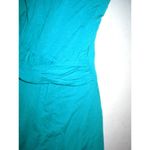 Elie Tahari Womens $200 New Designer  Top Aqua Blue Small S Teal Modal Elastane Photo 3