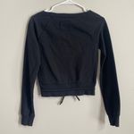 SO Cropped Drawstring Crewneck Photo 2