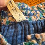 Mirth Patterned Floral “Blueberry” Shorts & Top Set | S Blue Photo 7