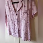 Splendid  Women’s NWOT Pink Kiss Pajamas Top Size‎ XS Photo 4