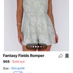 Satin romper Green Size M Photo 0