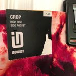 Ideology Womens Leggings 3X Pink Tie Dye Plus Crop High Rise Side Stretch NWT Photo 5