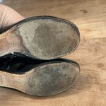 Tory Burch Black Patent Leather Block Kitten Heel Bow Shoes - size 7 AS IS Photo 4