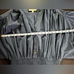 Pinch Work For You Navy Blue Smocked Waist Dress. In size Large Photo 8