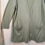 Madewell Light Green Open Cardigan Women’s Size X-Large Cotton Blend Lightweight Photo 1