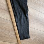 AQUA Coating Black Faux Leather Leggings XL Photo 7