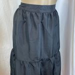 Vince Camuto Black Cottagecore Farmhouse Full A Line Panel Maxi Skirt 1X Photo 3