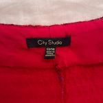 Red Tweed Button Photo 2