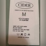 Cider Dirty Martini Long Sleeve Mini Dress - Pale Green NWT (M) Photo 8