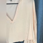 Urban Outfitters Out from Under  Peach Cropped Long Sleeve Shirt size Large Photo 3