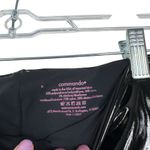 Commando Faux Patent Leather Legging Shiny Raw Hem Compression Fitted Small S Photo 5