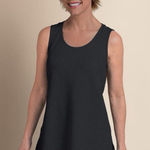 Soft Surroundings Size XL Mandalay Gauze Top Plum Purple Heavenly Soft Women NEW Photo 0