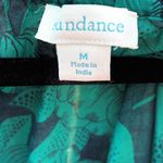 EUC Sundance Grand Bays Floral Jumpsuit Blue Green Size Medium Photo 2