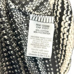 Michael Lauren Easton Slub Draped Cardigan Sweater Shrug Gray Black One Size Photo 8