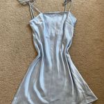 Princess Polly Light blue  silk dress! Photo 0