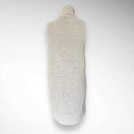 Gap  Women's Cream Sleeveless Knit Cardigan With Shawl Collar Small | EUC Photo 4