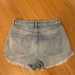 Free People Lasso Jean Shorts Size 29 Fox Trott Light Wash Photo 4