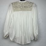 Free People Boho Peasant Blouse Size XSmall Photo 4