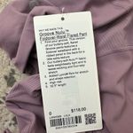 Lululemon  Groove Nulu Foldover-Waist
Flared Pant Size 0 NWT - Lavender Lux Photo 4